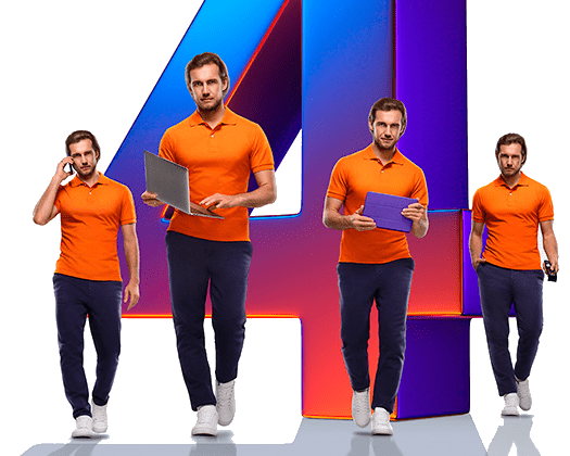 Великолепная четверка Ростелеком в&nbsp;деревня Гарево (Республика Коми)